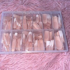 Matte French Press On Nails